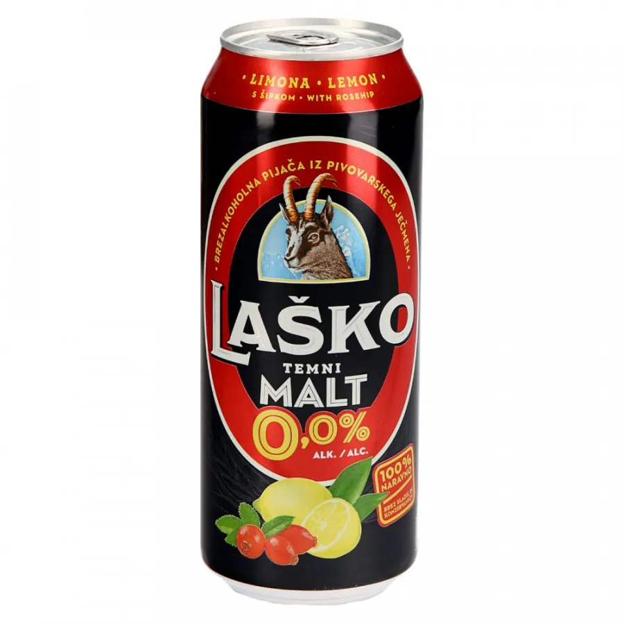 0,0 Malt Dark limona šipek